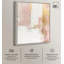 «Blush Gold Shimmer I», toile abstraite terre par Art Remedy-113292382-113292392
