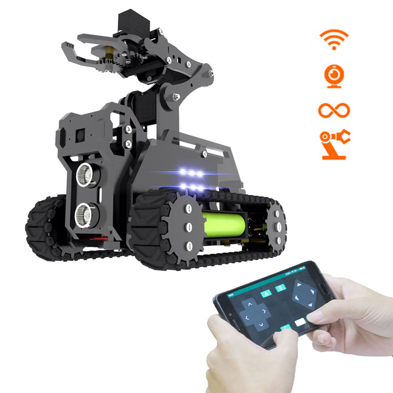 Adeept Rasptank Mobile Wifi Smart Robot Car Kit