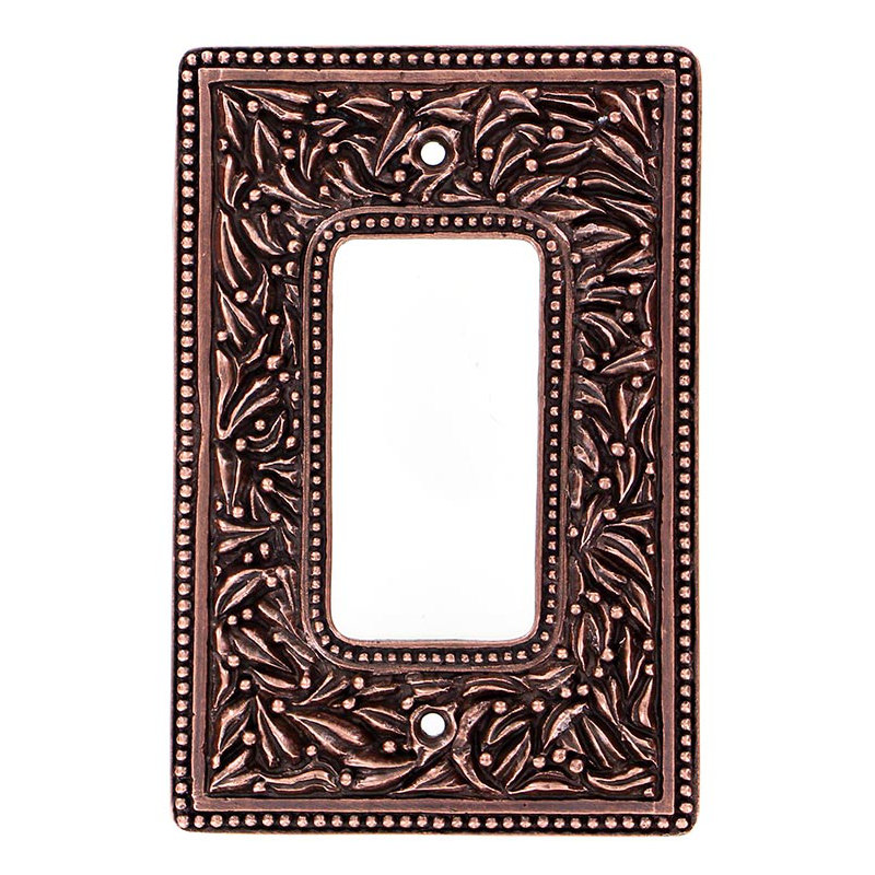 San Michele 1-Gang Rocker Wall Plate, Antique Copper