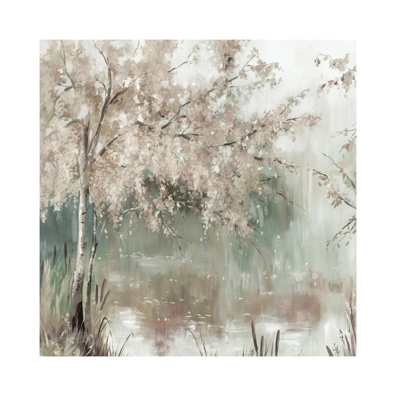 Willow Peace- Gallery-Wrapped Canvas Giclée, 37" H x 37" W