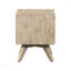 Table de chevet 2 tiroirs gris Mid-Century-1052580006