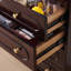 Commode d'appoint en bois massif Retro Simple