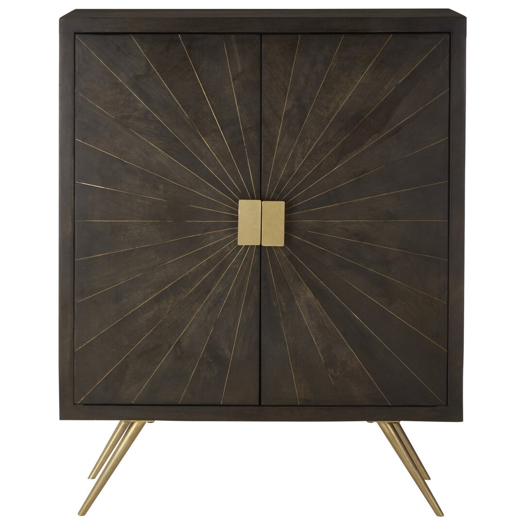 Sideboard Donagh aus Massivholz 89 cm