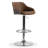 Buker Swivel Upholstered Adjustable Height Counter Stool