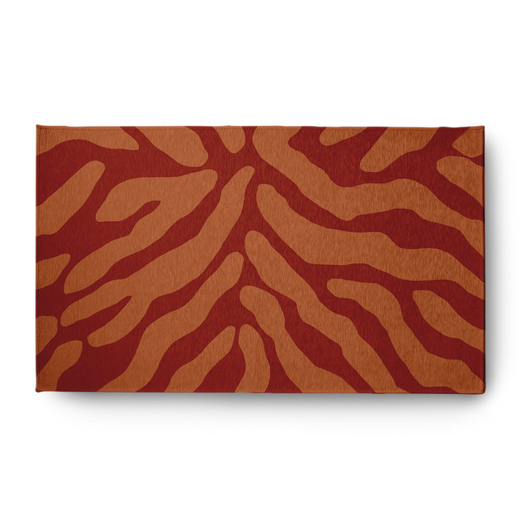 Chenille Abstract Indoor Rug