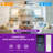 Karlena 40'' Low Profile Dimmable Ceiling Fan with LED Lights and Remote Control (Set of 2)-116573979-116573978-116573983