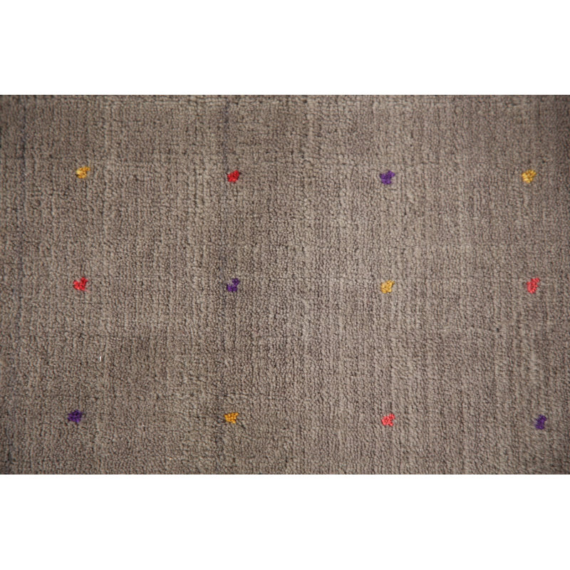 Tapis tribal carré Gabbeh