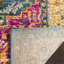 Tapis oriental bleu / rose Felty-1893927112