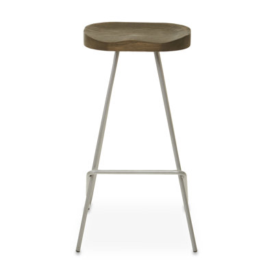 Counter Stool with Metal Frame