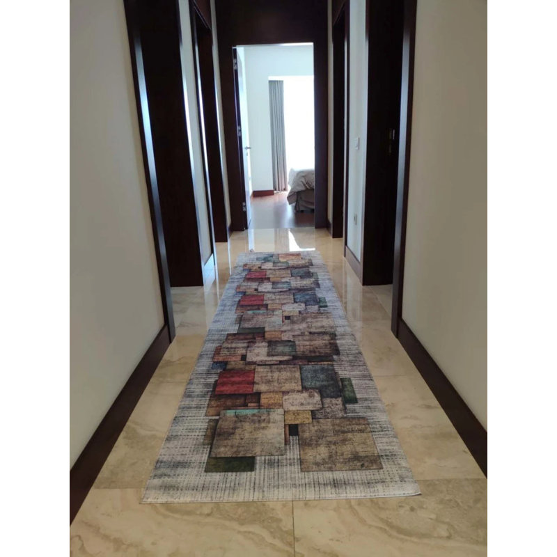 Tapis Masanao avec envers antidérapant, Carré 3 pi 3 po
