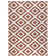Malta Flatweave Orange/Cream Rug