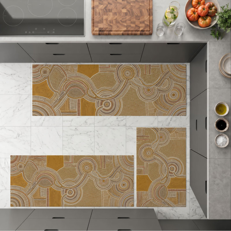 Tapis de cuisine lavables antidérapants