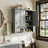 Bathroom Wall Storage Cabinet-1193938045