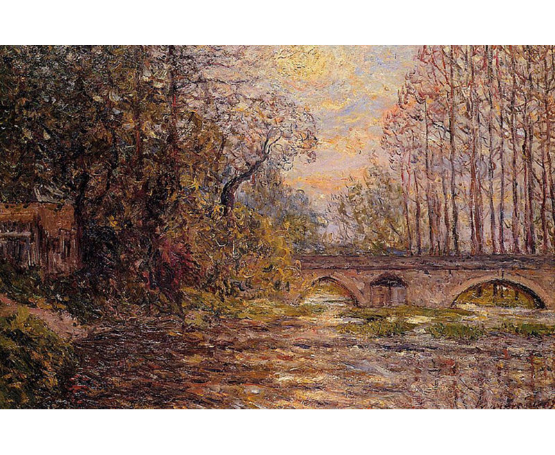 Sunset on the Loire, 1907