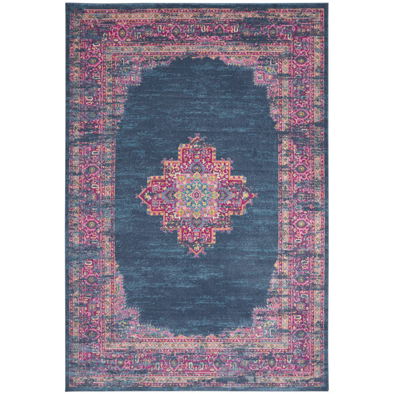 Oriental Indoor Rug, Rectangle 9' x 12'