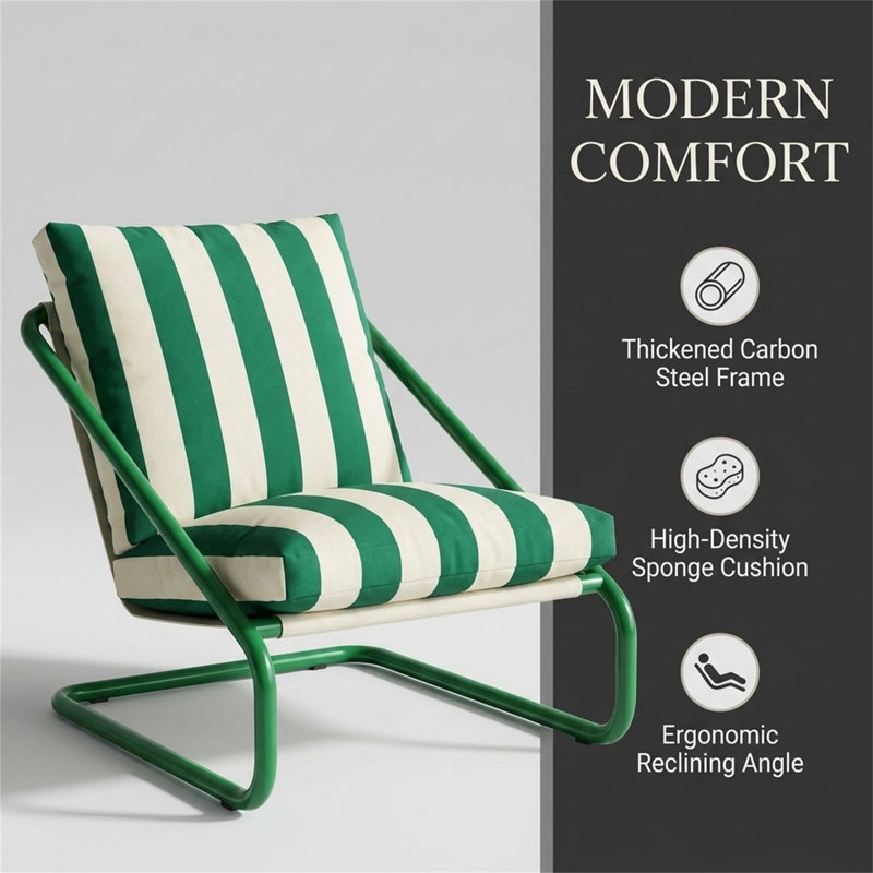 Canapés, fauteuils, fauteuils de balcon, canapés simples, fauteuils, Green