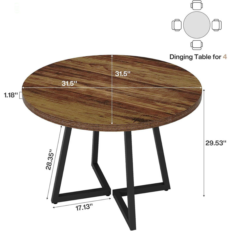 Sleek Greeting Table,Dining Table,Kitchen Dinner Table