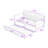 Twin Size Wooden Daybed with Trundle-1957243656