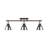 Bryannah 3-Light Semi-Flush - Track Light-872946653-872946625