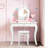 Milledgeville Kids Vanity Set with Mirror-143669143