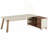 78.7" L-Shaped Executive Desk