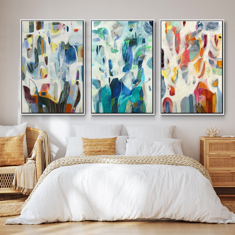 Ensemble de 3 pièces Open Verse, Blanc, H 27 po x l 54 po