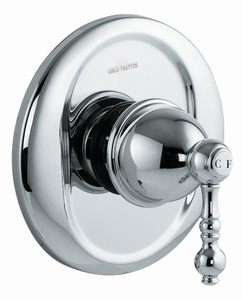 Garniture de valve à pression équilibrée Elizabeth, Chrome