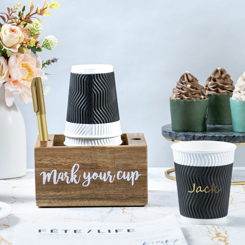 1 Pod Coffee Condiment Storage