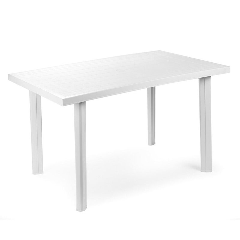 Aliaksey Rectangular Outdoor with Umbrella Hole Coffee Table - 72 cm W 76 cm D