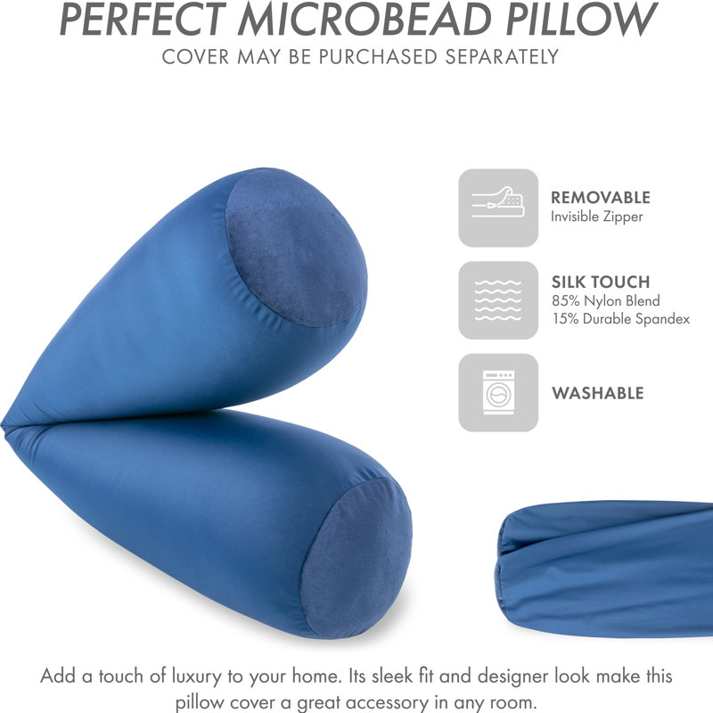 Foam Firm Cooling Pillow, Peacock Blue