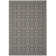 Burnell Geometirc Grey Area Rug