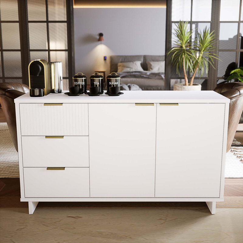 Buffet blanc Granville, Blanc