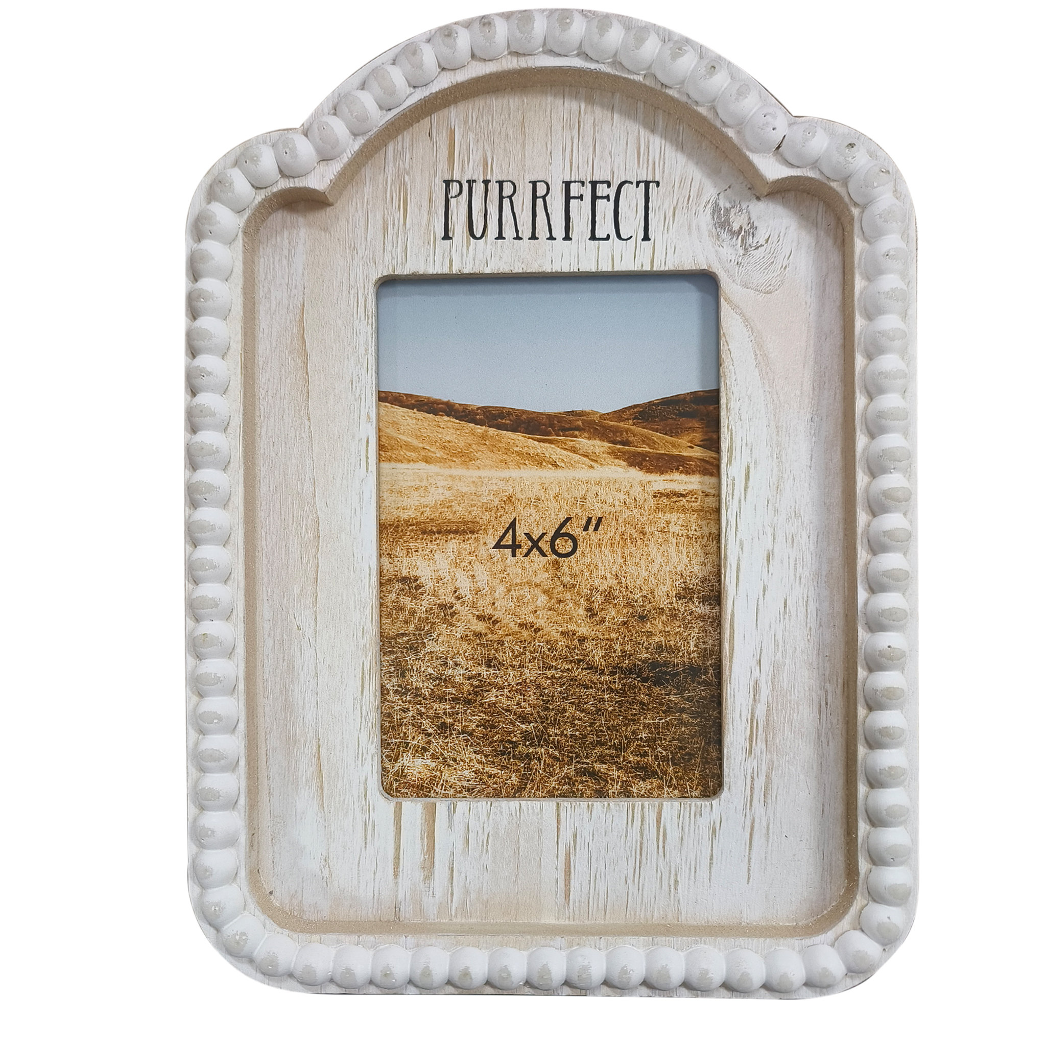 Rustic Live Edge 4 x 6 inch Decorative Wood Picture Frame - Foreside Home & Garden