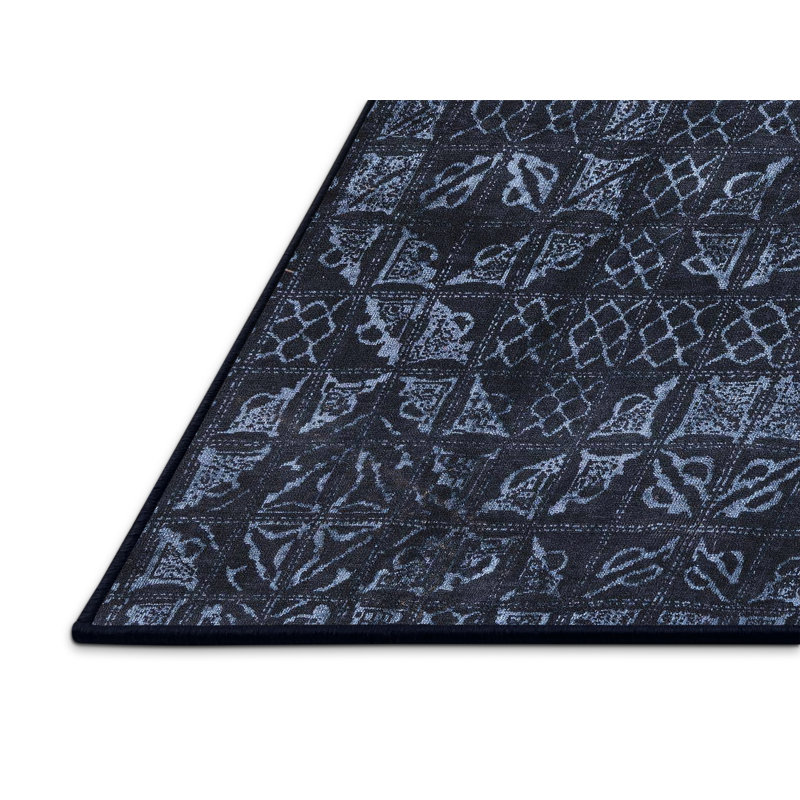 Tapis abstrait moderne 4489, Tapis de couloir 2 pi x 5 pi