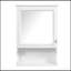 20'' Wall Mounted Bathroom Storage Cabinet With Mirror, Wall Mounted Home Storage With Door, Mirrored Wall Medicine Cabinet-809194248