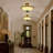 Adit Glass Semi Flush Mount