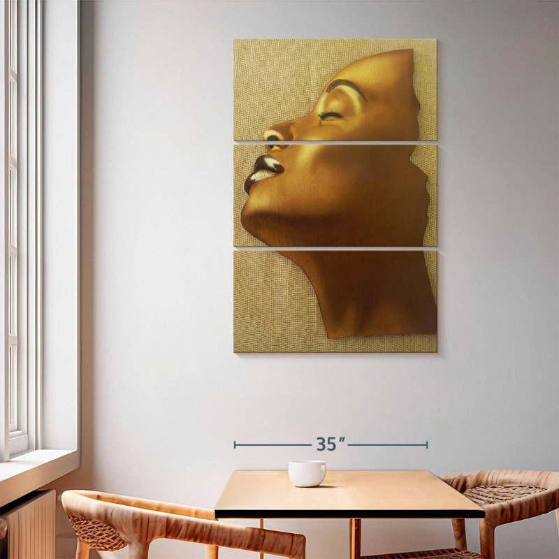 Leisha A Subtle Smile, 65" H x 42" W