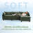 108" Modular Chenille Sectional Sofa with Movable Ottoman, Deep Seats, Side Pockets & 5 Pillows-1528537795
