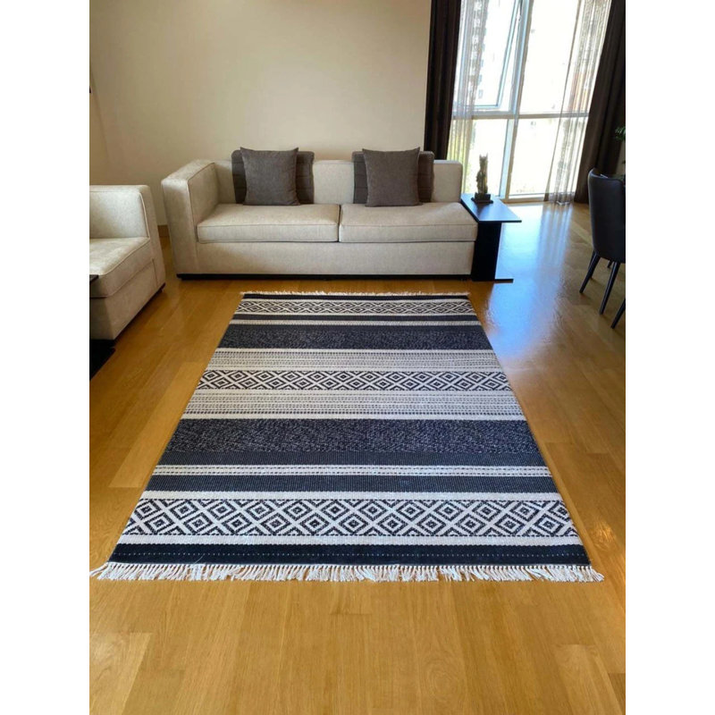 Tapis Lao avec envers antidérapant, Carré 3 pi 11 po x 3 pi 11 po