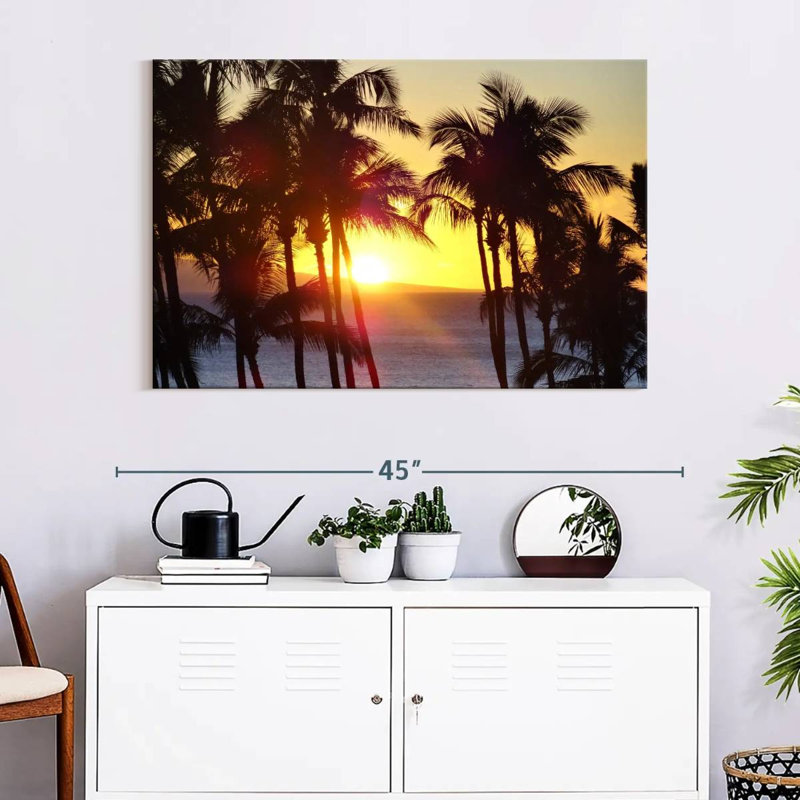 Coucher de soleil Gillard Key West, H 26 po x l 39 po