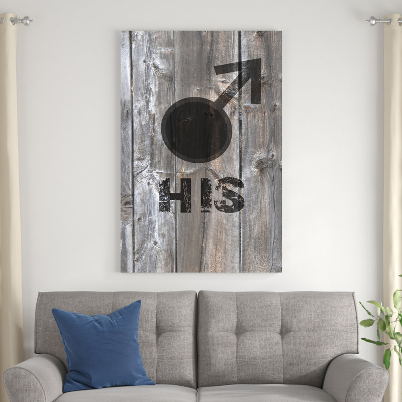 " His-N-Hers II " Painting, 48" H x 32" W x 1.25" D