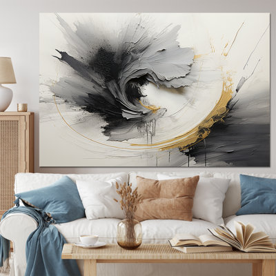 Infinite Motion III - Abstract Spirals Wall Art Living Room