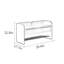 Tabouret de rangement pour chaussures 39,4 po-107556917