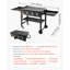 Gas Griddle, 4-Burner Flat Top Grill, 36 inch Grill Plate Foldable Propane Griddle with Wheels, 60000 BTU Outdoor Flat Top Grills for Pan-Frying, Grilling, Stir-Frying, & BBQ, Pulse Ignition