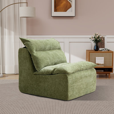 Fauteuil d'appoint sans accoudoirs l 31,47 po
