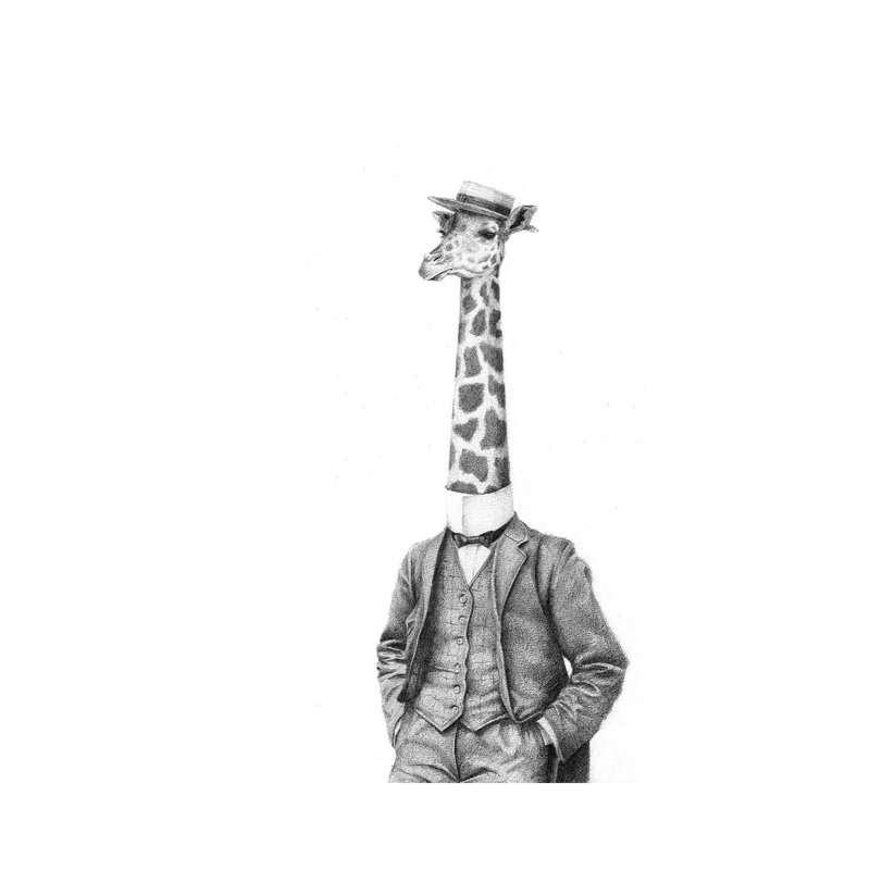 High Class Gentleman by Mike Koubou - Wrapped Canvas Gallery-Wrapped Canvas Giclée, 152.5 cm H x 101.5 cm W