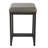 Upholstered Counter Stool with Metal Frame