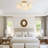 4-light Modern Sputnik Bubble Semi Flush Mount Ceiling Light Opal Glass Globe Shade For Kitchen Island Dining Room Hallway-1675235866