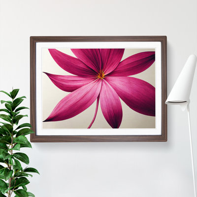 XH1022-6821X Peaceful Flower - Picture Frame Print