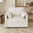 Convertible Sleeper Chair With Adjustable Backrest And Reversible Armrests